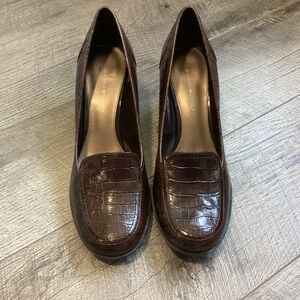 Bandolino Soroca Block Heel Shoes Size 9M